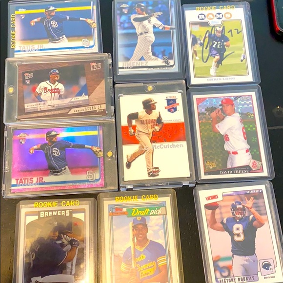 Baseball rookie cards - Picture 2 of 2